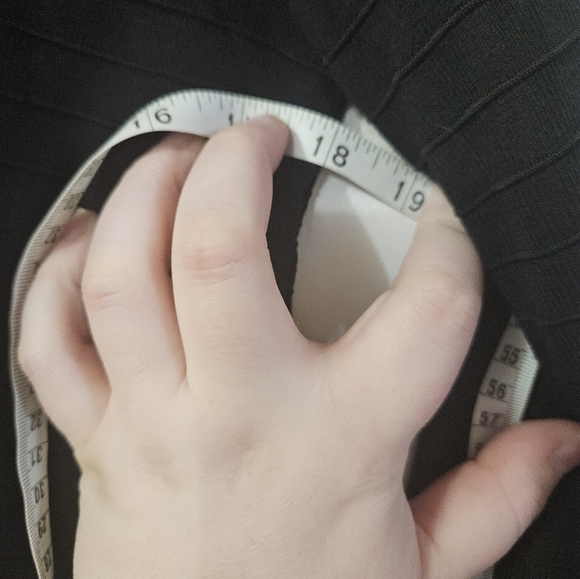 Loft Black Ribbed square neck sweater! - Picture 4 of 6